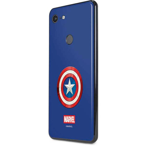 Marvel Captain America Shield Google Pixel 3 XL Skin